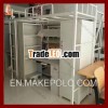 Good School dormitory bed frame with wardrobe cupboard