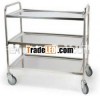 3 Tier Stainless Steel Catering Trolley/ Food Trolley/ Clearing Trolley