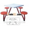 powerful and durable school dining furniture A0302-4