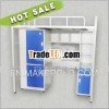 China School Student Steel Apartment Bunk Bed with Cabinet & Desk
