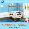 Popular school metal dormitory bed with desk