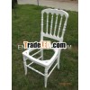 White wood chiavari chair