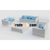 2013 new design restaurant rattan sofa and chair