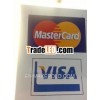 100% Opaque Double Side printed glass vinyl sticker (Ks-321)