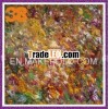 fabric oil painting print,  fabric painting drunk flower