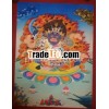 Beautiful High Quality Mahankal Tibetan Thangka Handmade in Nepal