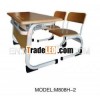 modern double school desk M808H-2