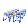 Cheap Price Chair desk /2013 hot sell school plastic desk set /plastic chair price