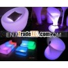 FANCY! Modern LED Indoor Cafe Tables and Chairs with 16 Color Changing and WiFi Control !