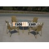 PE rattan dinding chair