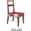 Restaurant red leather wood dining chair CH-29-30-12