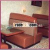 Classic fabric restaurant booth HDBS158