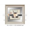 Mirror base printing painting with wooden frame for decorative