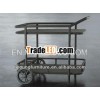 Aluminum Rattan Food Trolley in Restaurant LG-614891