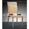 high quality leather restaurant chair