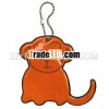 Hot selling soft reflective keychain EN13356