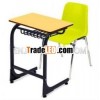 plastic student tables and chairs in china