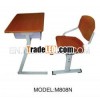 popular single wooden school desk M808N
