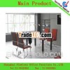 HOT fashion FL-DF-0053 Galss Dining Table