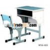 classroom desk, school furniture, single desk and chair