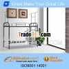 Single modern metal apartment bedroom bed set