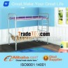 Cheap price metal school dormitory bed with desk and wardrobe