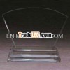 modern fan shaped acrylic menue holder or acrylic table menue display holder