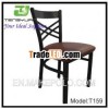 Hot Sale High Quality Stackable Wedding Chair With PVC Seat T159