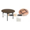 foldable fireproof round table