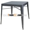 Marais Galvanized Sheet Metal Tolix Table