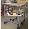 Modern study table and chair set wooden for primary school