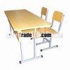 Hot-sale rectangular moveable double school desk boardroom table