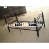 steel single bed