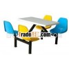 GUANGZHOU manufacturer wooden and plastic modern canteen tables /dining tables