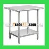 commercial stainless steel side table