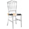 Transparent Clear Resin Napoleon Chair