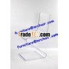 shanghai wholesale sommercial clear acrylic Z shape dining chair