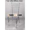 crystal chiavari chair/resin chiavari chair