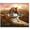 hot selling high quality decorative tiger oil painting on canvas