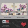 Wholeslae Flower Canvas Art Painting 2pic/set