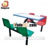 EnvironmeColoful Fashion Cheap Canteen/Fast Food Tabel and Chairs