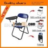 LC-180A High quality conference folding chair with side table,  the chair connectable