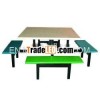 fiber glass top canteen tables and chairs in school furniure