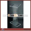 Simple structure water plexiglass school lectern furniture