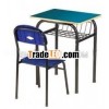 single school desk and chair