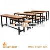 school furniture classroom bench with desk