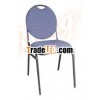 light blue stacking chair