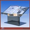 Transparent Black Skillful Table Top Lucite Podium Rostrum