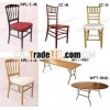 wood chiavari chair
