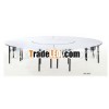 banquet crescent tables